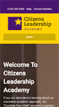 Mobile Screenshot of citizensleadership.org